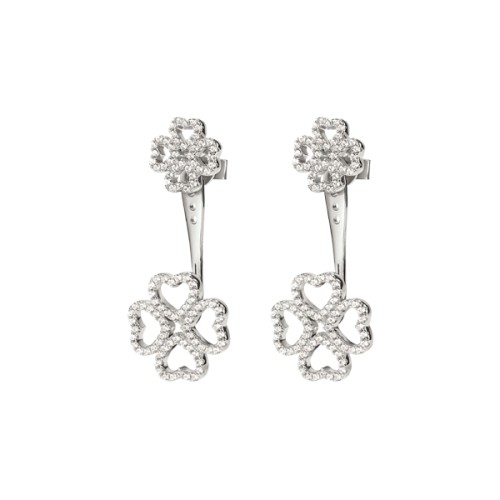 Folli Follie Four Leaf Clover Earrings 5040.2961