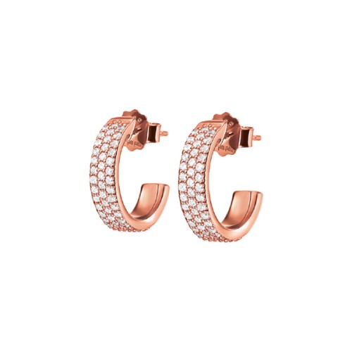 Folli Follie Essentials Mini Rose Hoops Earrings 5040.3097