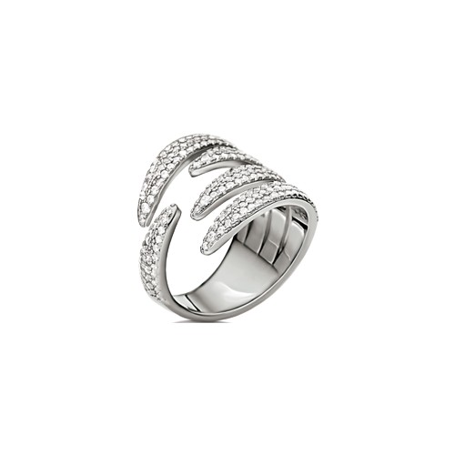 Folli Follie Temptation Silver ring size 52 5045.6018