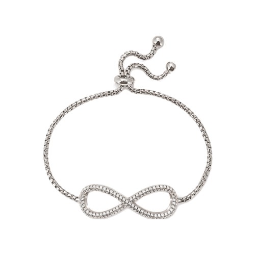 Folli Follie Stories CZ Infinity bracelet 5010.3649