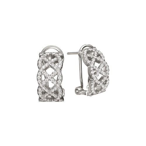 Folli Follie Knots Silver Earrings 5040.2619