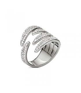 Folli Follie Temptation Silver ring size 56 - 5045.6366