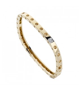 Roberto Coin Bangle 18YG and diamonds - ADR888BA0968_01