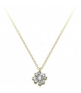 Chimento Love in flower pendant with chain - 1G09614BB1450