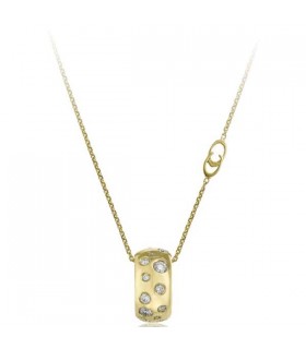 Chimento Brio necklace 18kt gold with diamonds - 1GU0107BB1450