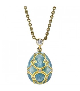 Fabergé Heritage YG diamonds petite egg pendant - 1348