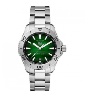 Tag Heuer Aquaracer green automatic watch 40mm - WBP2115.BA0627