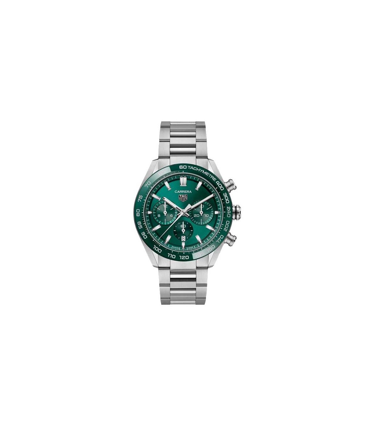 Tag Heuer Carrera Green Chrono Automatic Watch Mm Cbn A N Ba