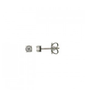 Mirco Visconti Solitaire diamond earrings 0.22ct - HP22/30