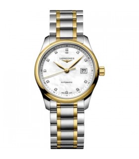 Longines Master Collection two-tone diamonds Automatic watch -L2.357.5.87.7