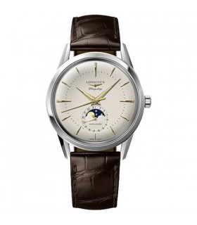 Longines Heritage Flagship Moonphase automatic watch 38.5mm - L4.815.4.78.2