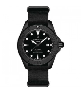 Certina DS Action Diver blk automatic watch 43mm - C032.607.38.051.00
