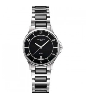 Certina DS 6 black Quartz watch 35mm - C039.251.11.057.00