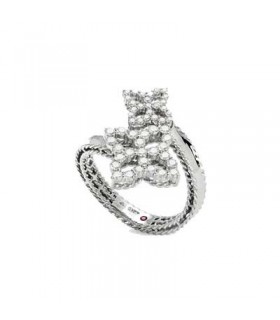 Roberto Coin Diamond princess ring with diamonds - ADR888RI1507