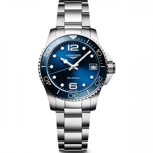 Longines Hydroconquest blue Quartz watch 32mm L3.370.4.96.6