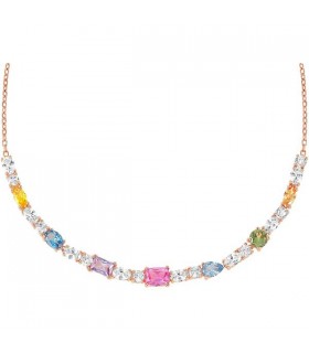 Nomination Color Wave rose gold necklace - 149845 011