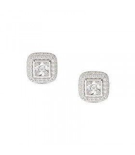 Nomination Domina Square cz silver earrings - 240407 036