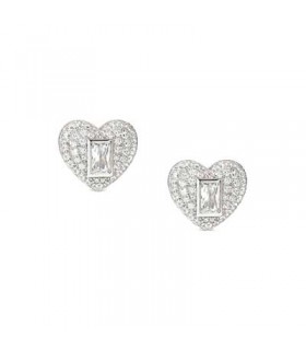 Nomination Domina heart cz silver earrings - 240407 031