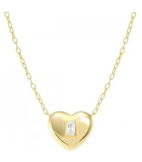 Nomination Domina heart gold plated necklace - 240402 031