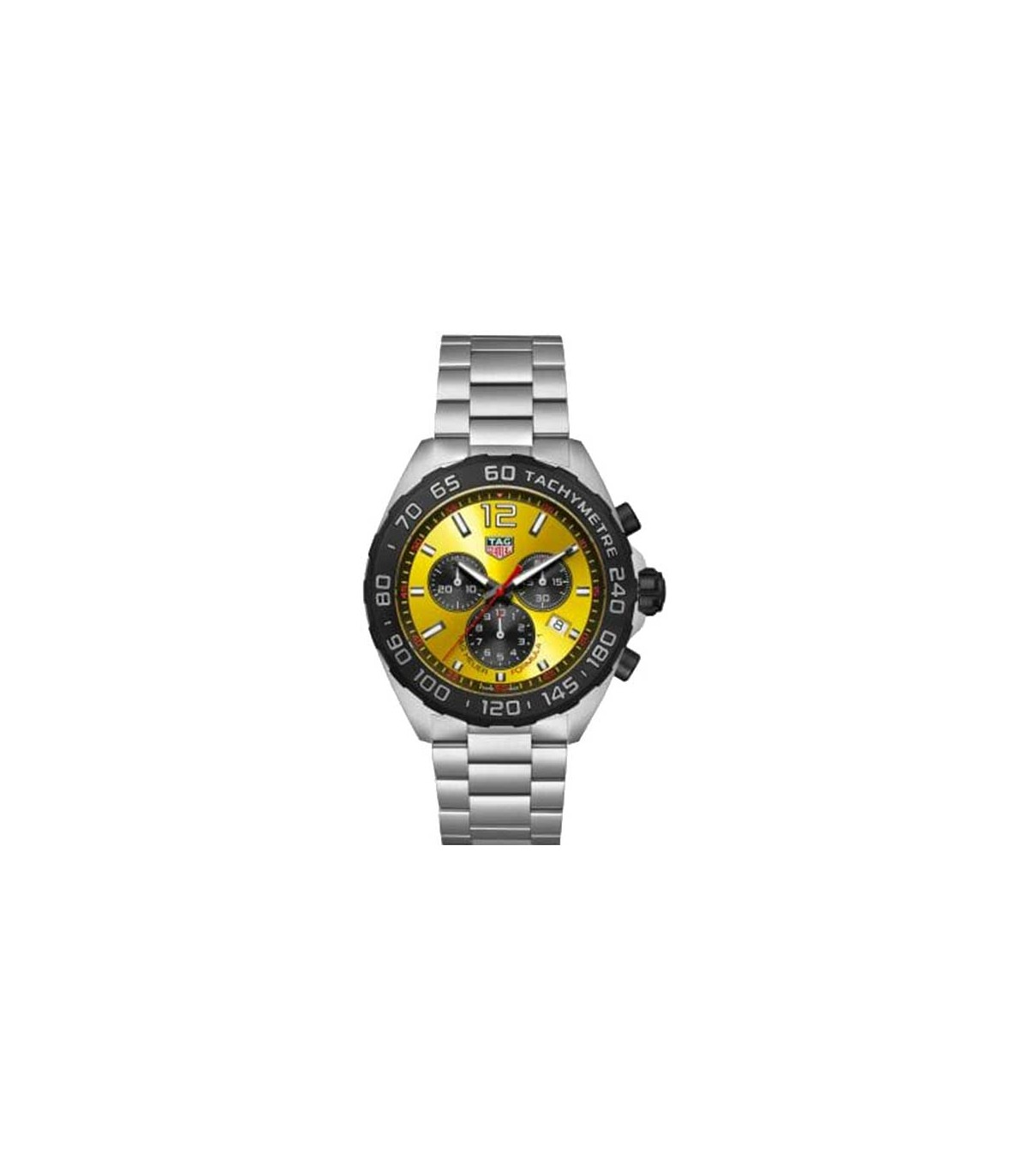 Tag Heuer Formula 1 Chronograph Yellow Quartz watch 43mm