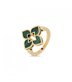 Roberto Coin Venetian Princess ring with Malachite - ARV777RI3190