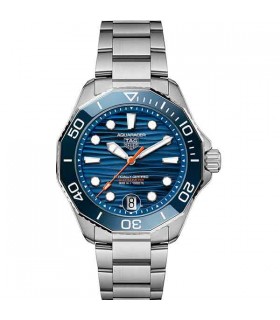 Tag Heuer Aquarecer blue automatic watch 42mm - WBP5111.BA0013