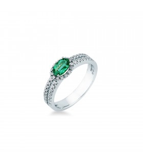 Mirco Visconti Emerald diamond ring - LF125/10S