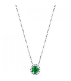 Mirco Visconti Emerald diamond pendant - AB761/S