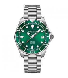 Certina DS Action Green face Quartz watch - C032.410.11.091.00