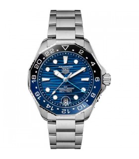 Tag Heuer Aquaracer blue GMT automatic watch 42mm - WBP5114.BA0013