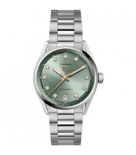 Tag Heuer Carrera Diamonds Green automatic watch 36mm - WBN2317.BA0001