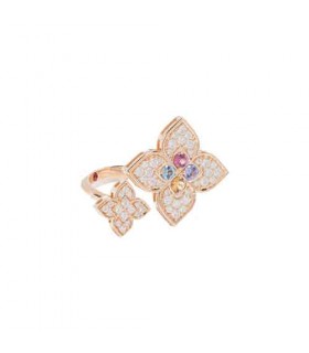 Roberto Coin Venetian Princess multi-stone ring - ADV777RI3652